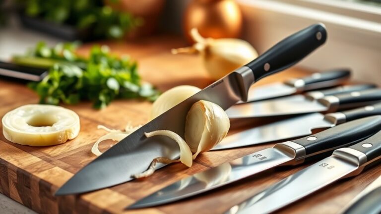 top onion cutting knives