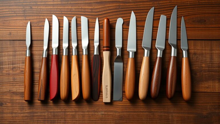 top palette knives selection