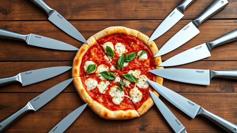 top pizza cutting knives