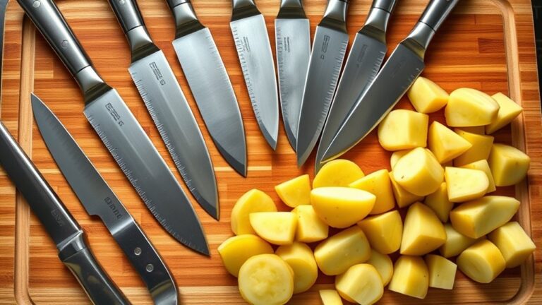 top potato cutting knives