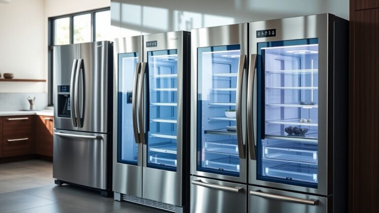 top quad door refrigerators
