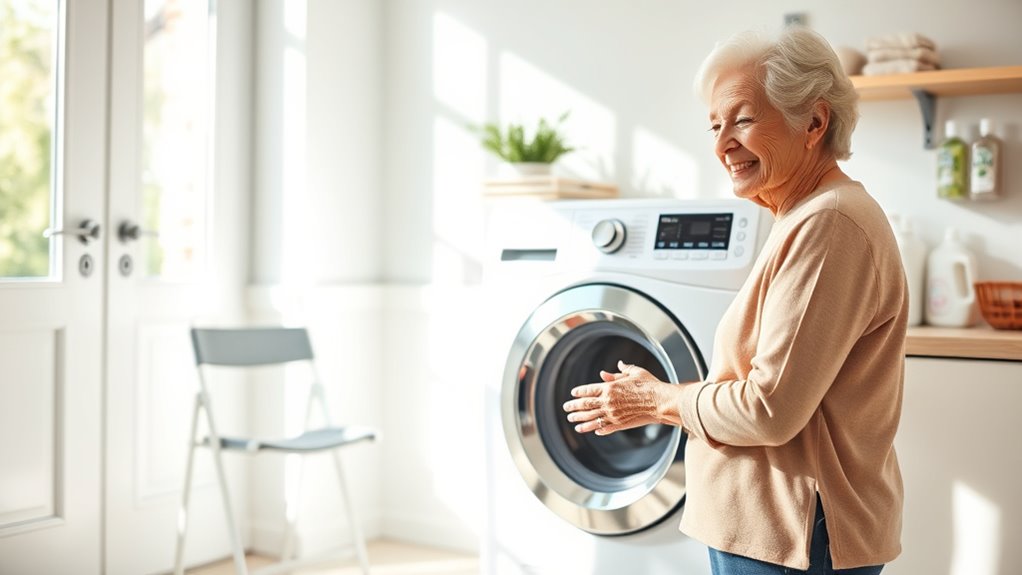 user friendly washing machine features