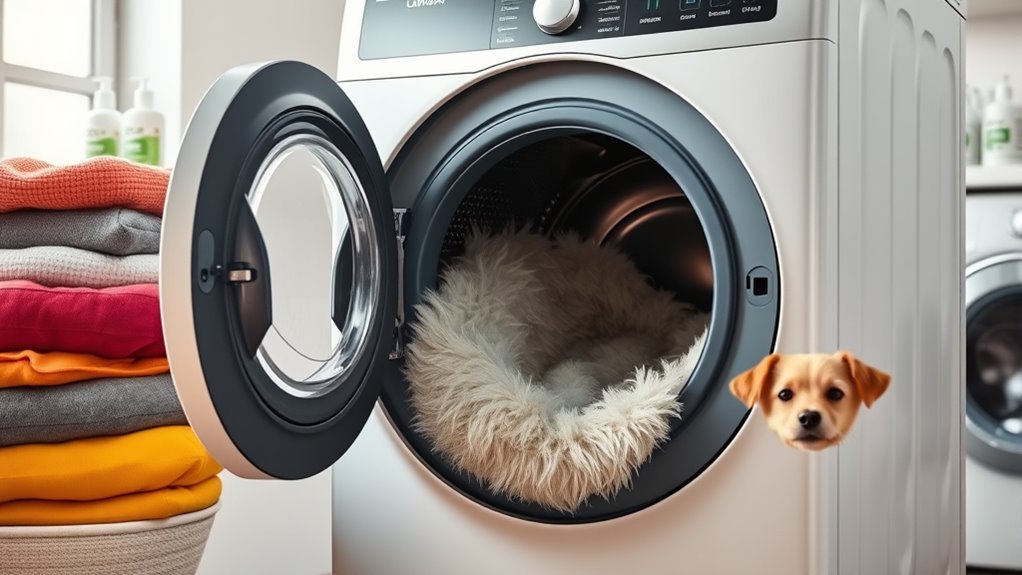 washing machine for dog beds