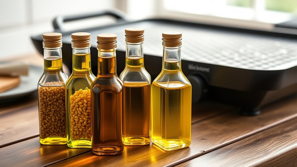 choose high smoke point oil