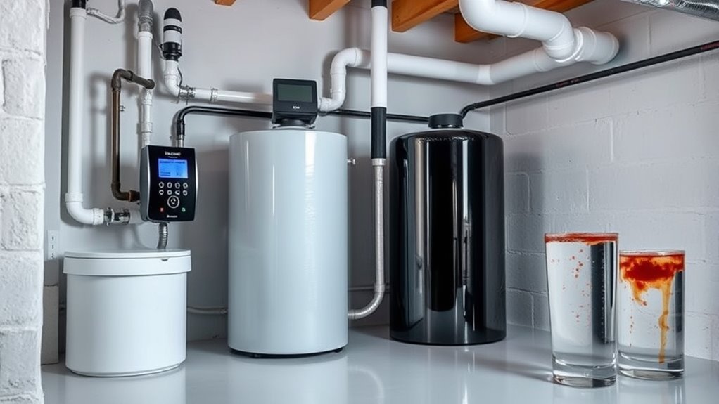 choosing iron specific water softeners