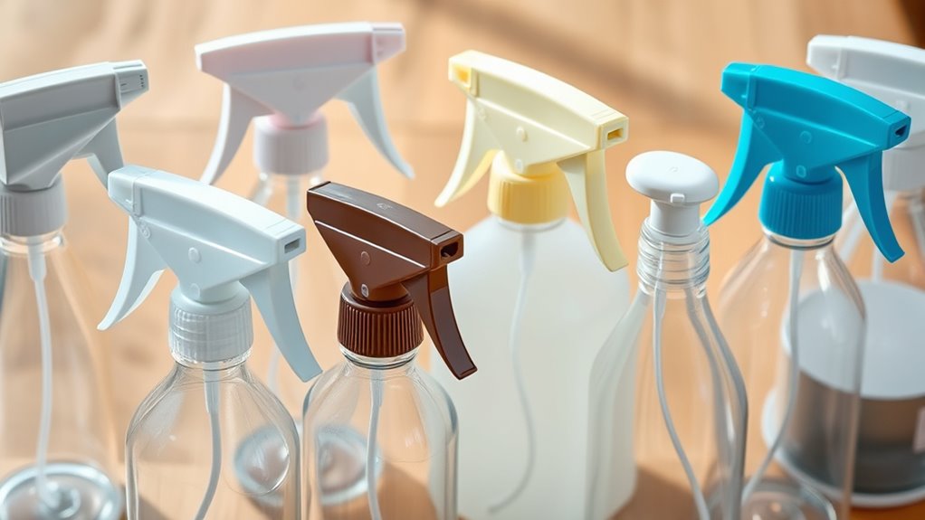 choosing safe ergonomic spray bottles