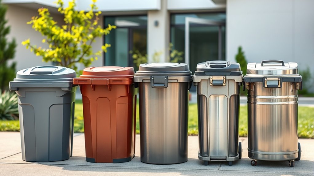 choosing the right trash can