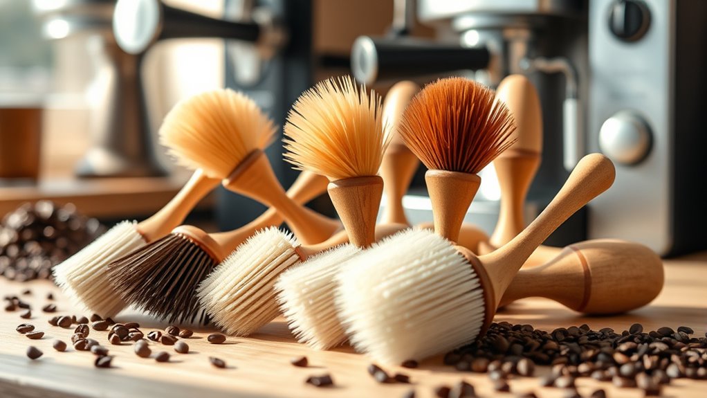 coffee grinder brush selection