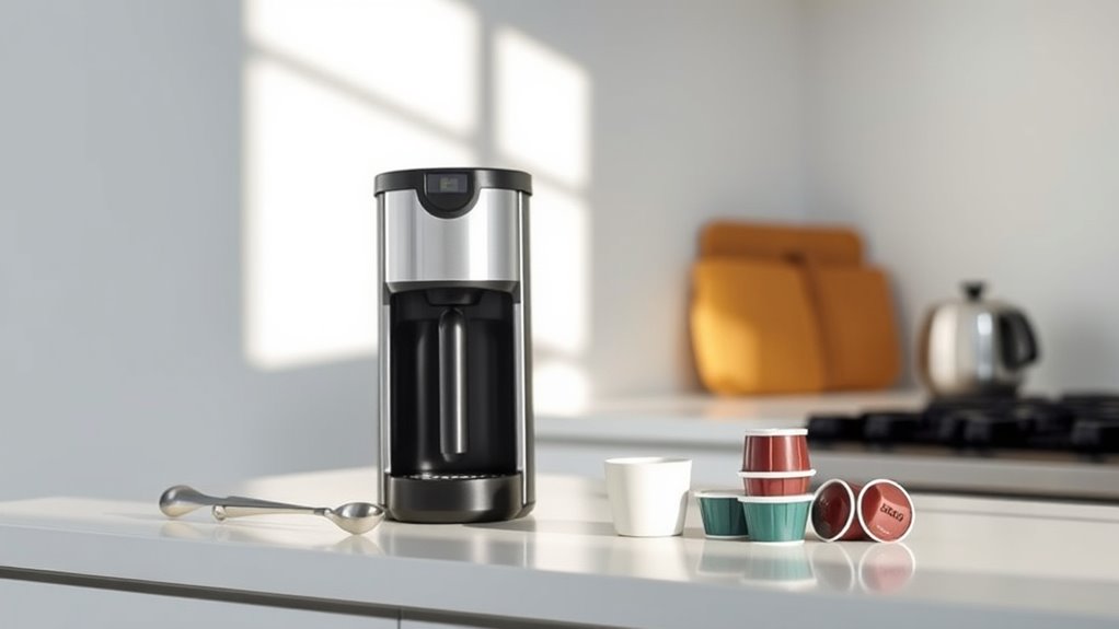 compact efficient coffee maker