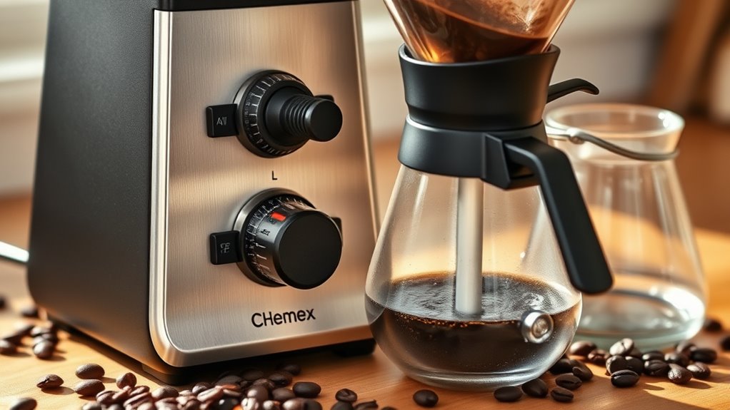 consistent grind adjustable settings