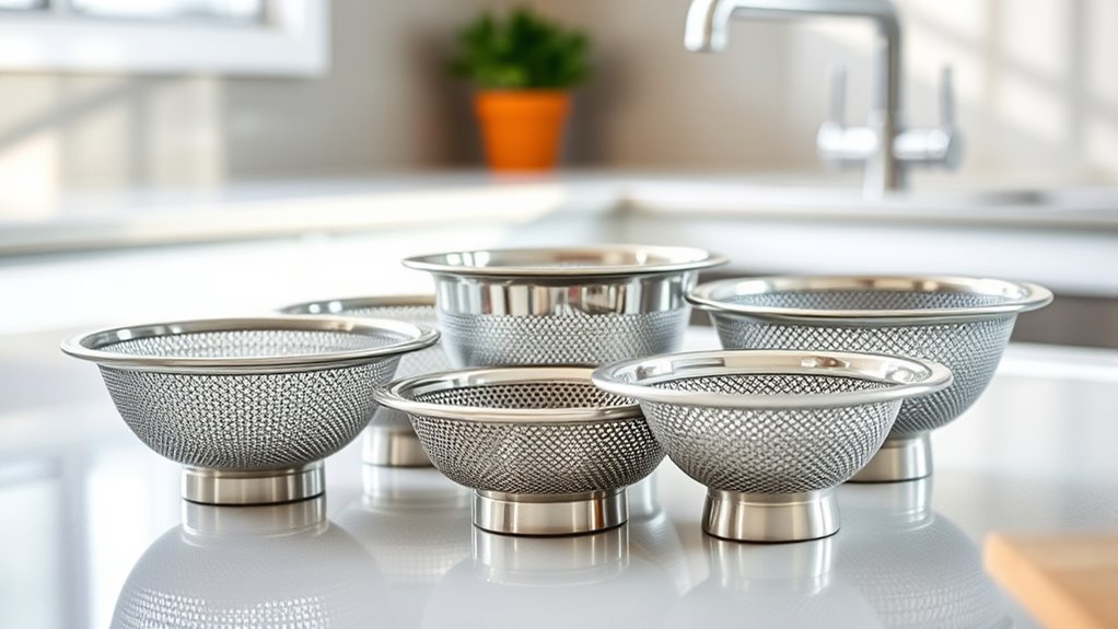 durable easy to clean strainer