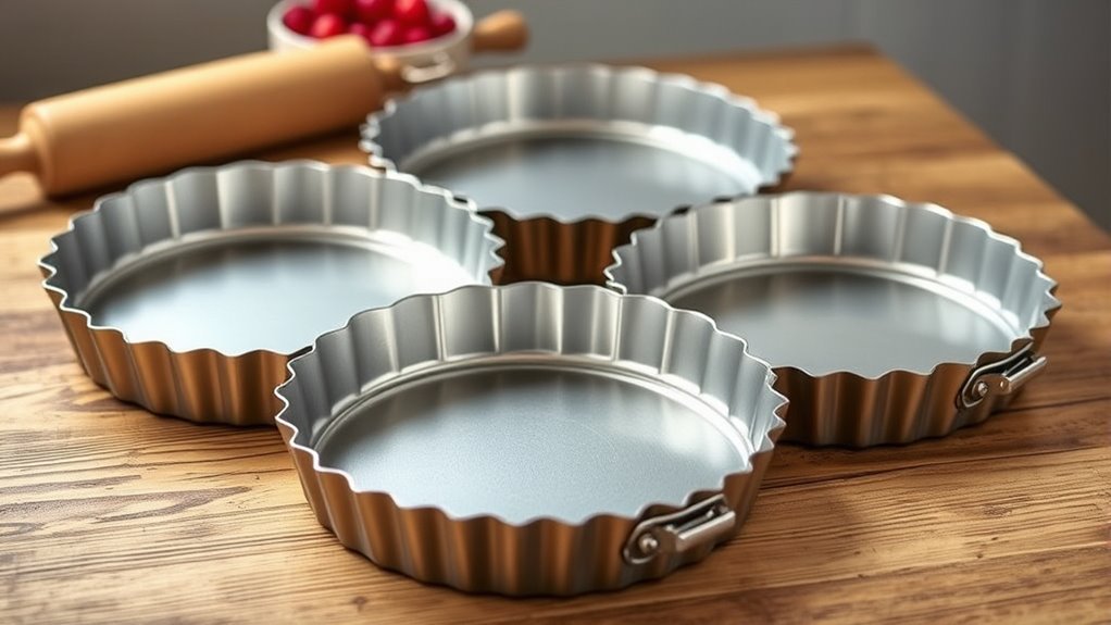 durable safe non stick tart pan