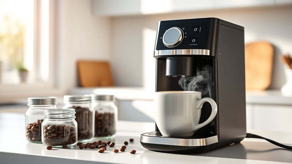 efficient customizable single cup coffee