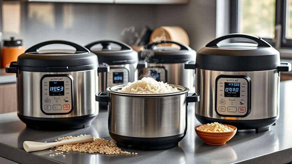 high end rice cooker features