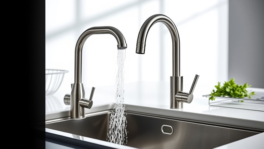high pressure faucet considerations