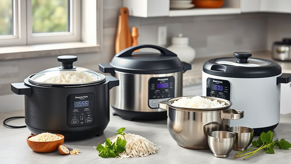 induction rice cooker selection