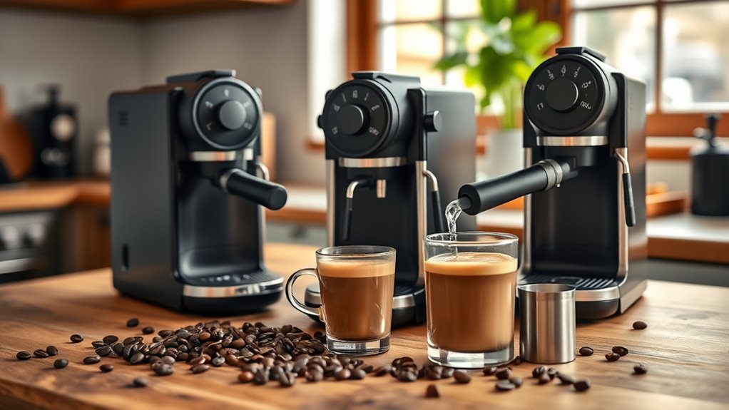 key features for budget espresso