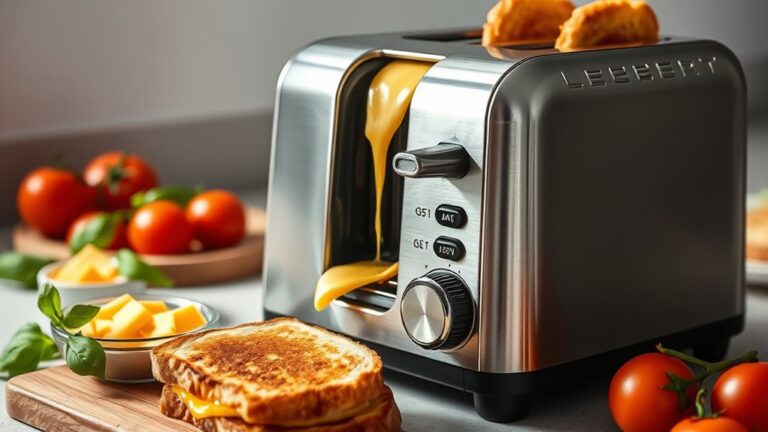 perfectly melted grilled cheese