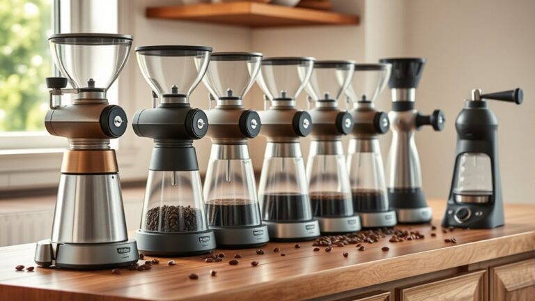 quiet burr coffee grinders