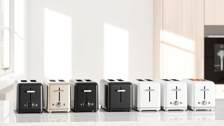 sleek space saving toaster options