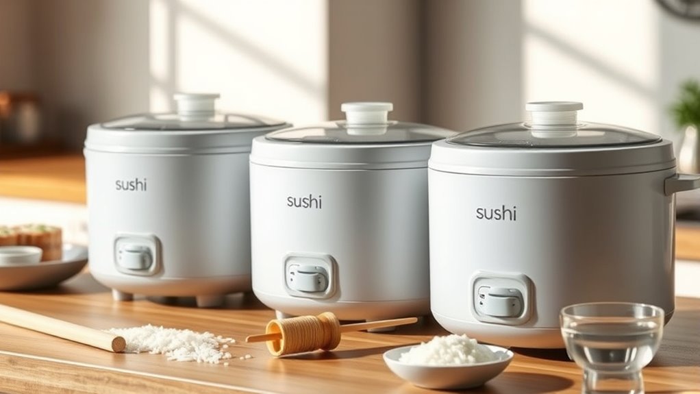 sushi rice cooker considerations