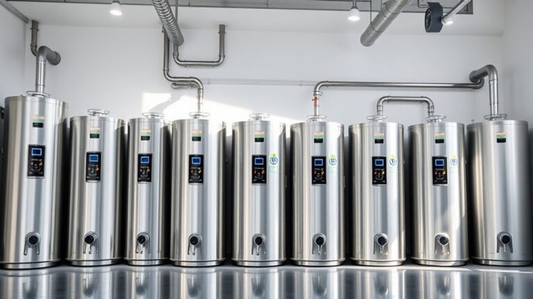 top gas water heaters