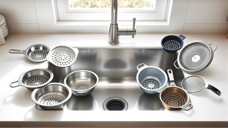 top kitchen sink strainers
