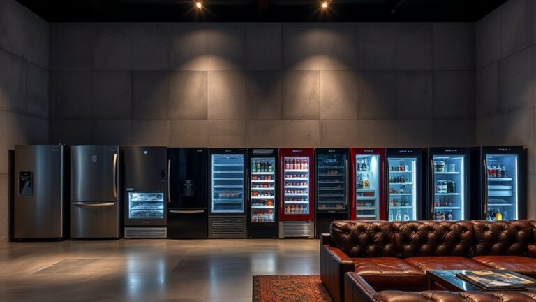top refrigerators for man caves