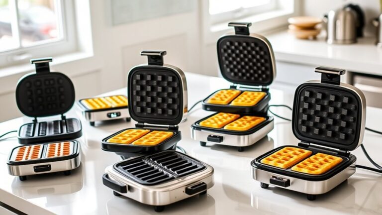 top removable plate waffle makers