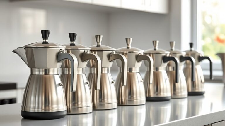 top stainless steel coffee pots