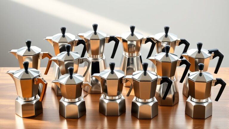 top stainless steel moka pots