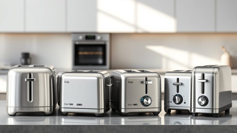 top stainless steel toasters