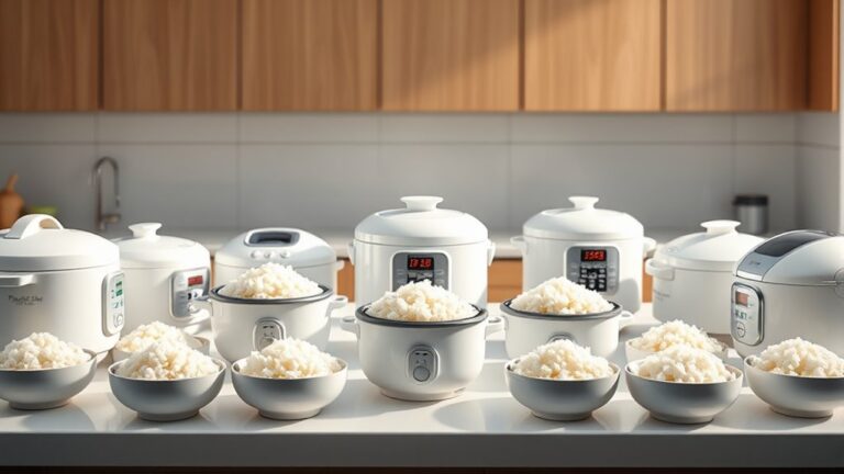 top white rice cookers
