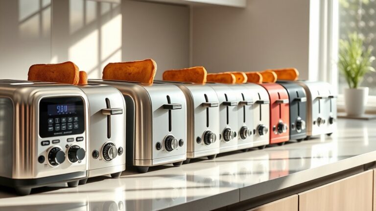 top wide slot toasters