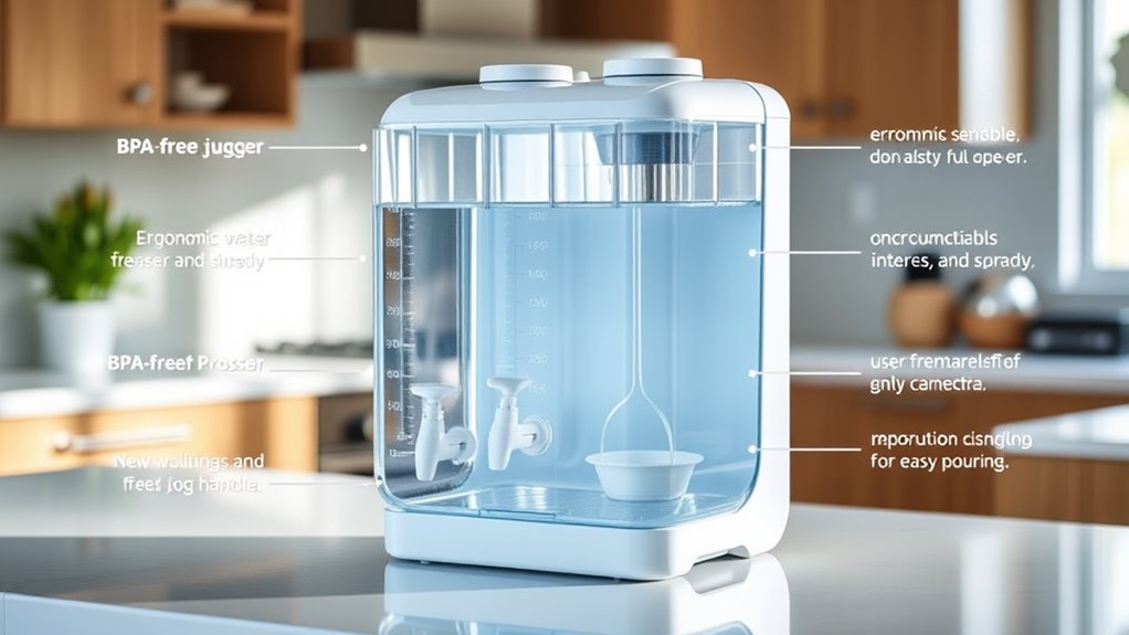 versatile efficient water dispenser