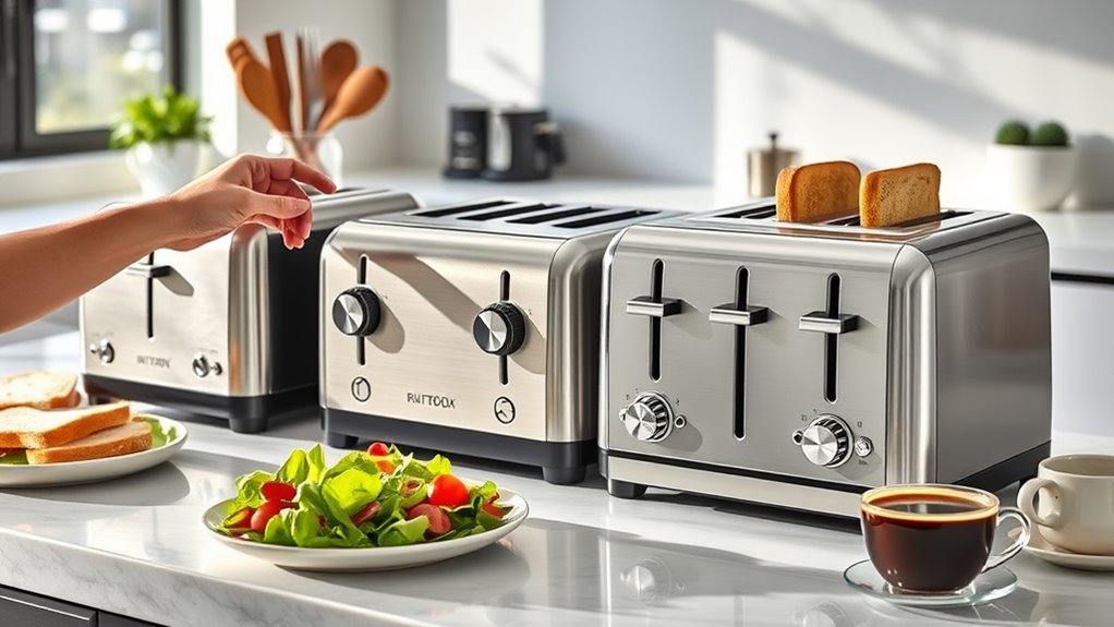 versatile safe adjustable toasting