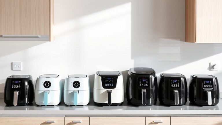 compact air fryers selection