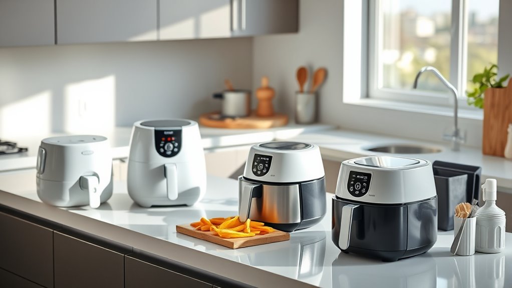 easy clean air fryer features