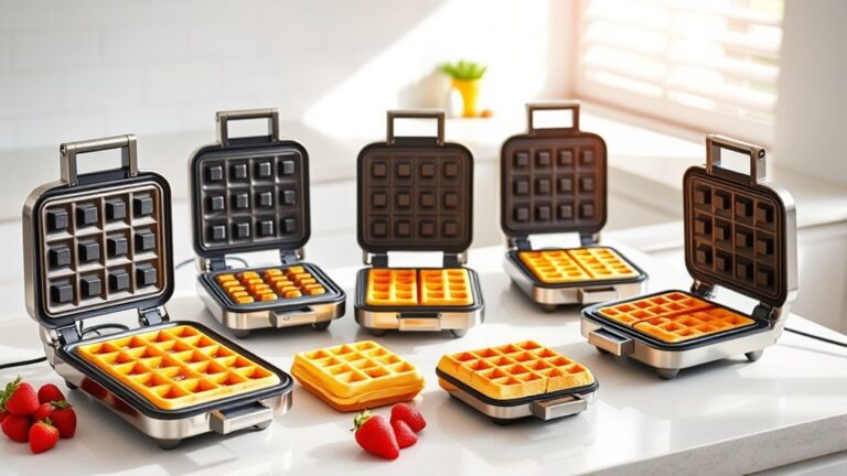 easy to clean waffle makers