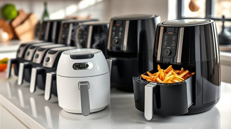 top fast heating air fryers